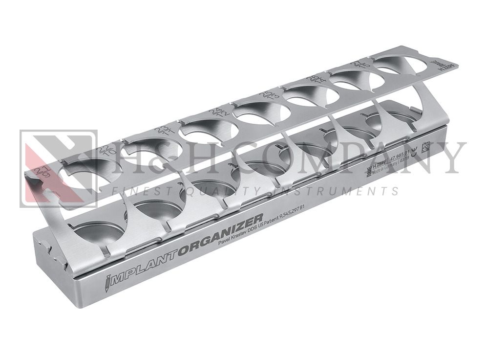Implant Organizer quadrant 2 and 3