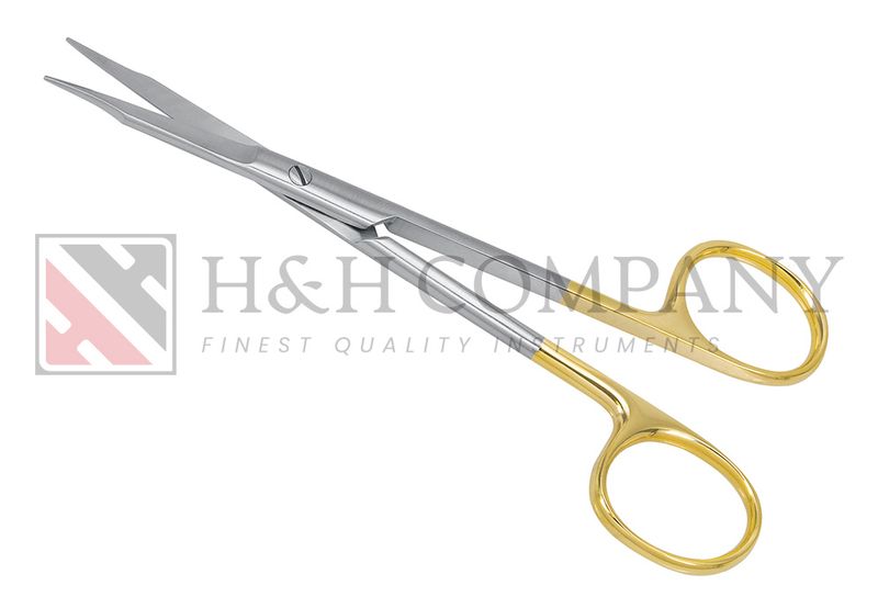 SCISSORS GOLDMAN FOX 5" STRAIGHT SERRATED (ZEPF 46.200.13TC)