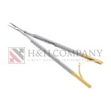 MACRO NEEDLEHOLDER STRAIGHT SPIN LOCK TC, 17.5cm, SUTURES 4/0 to 8/0  ZEPF-LINE