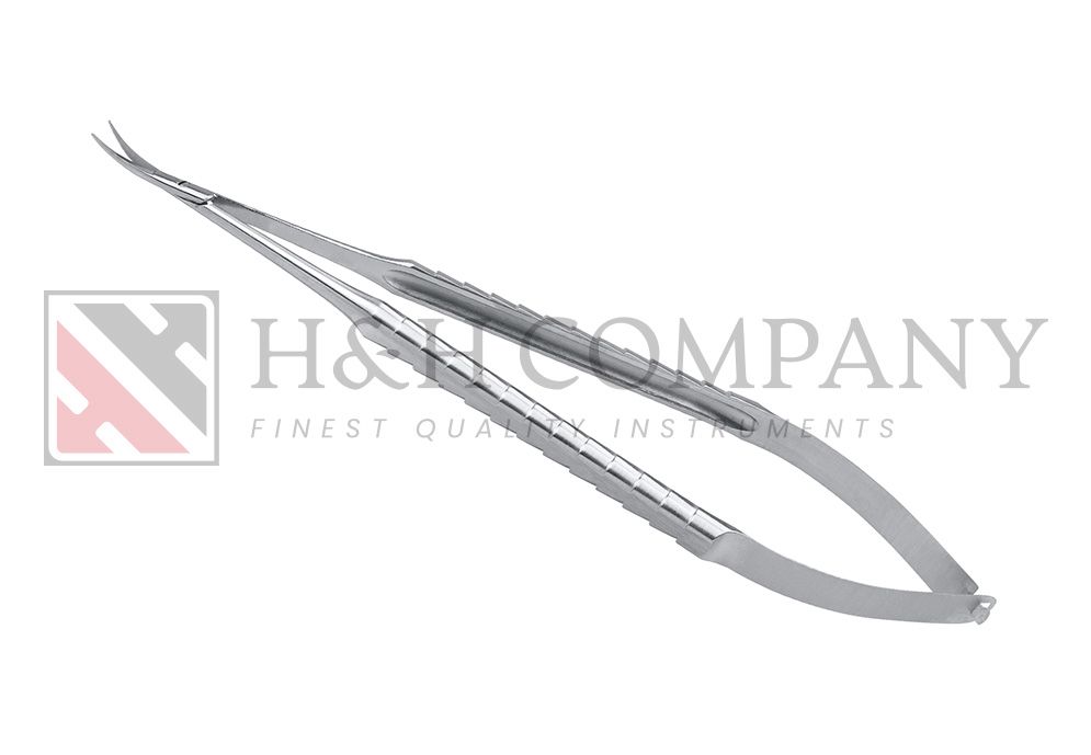 MICRO SCISSORS, ZEPF-LINE, MICRO SERRATED​, CURVED.