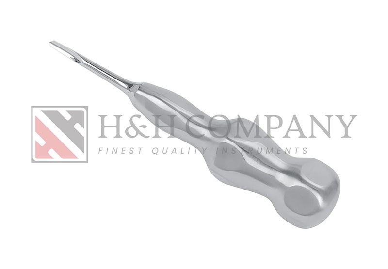 ELEVATOR, BEVELED EDGE RIGHT, 3MM, STRAIGHT, SHORT SHAFT, CARPAL HANDLE, HUERZELER/ZUHR DESIGN HANDLE