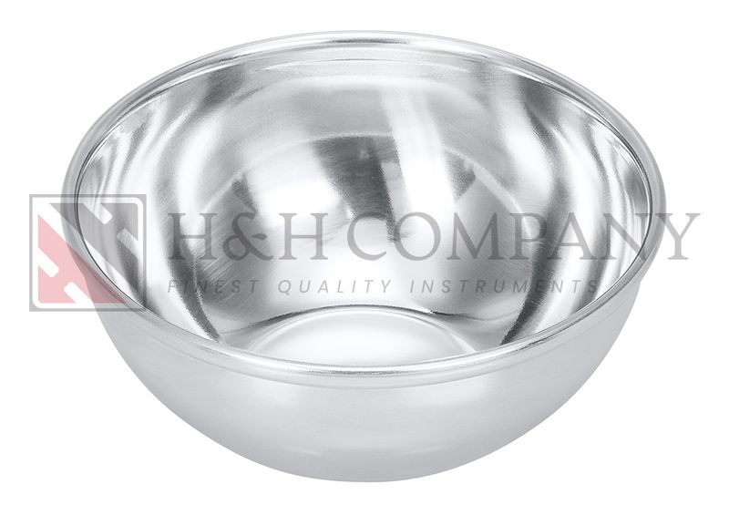 ROUND BOWL STAINLESS, Ø 116 MM  X 50 MM HIGH,  0,35L