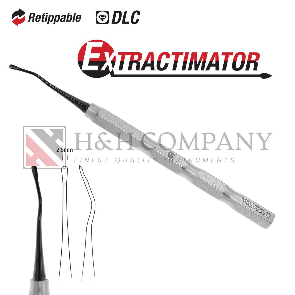Atraumatic Extractimator #4S, Mesial, DLC