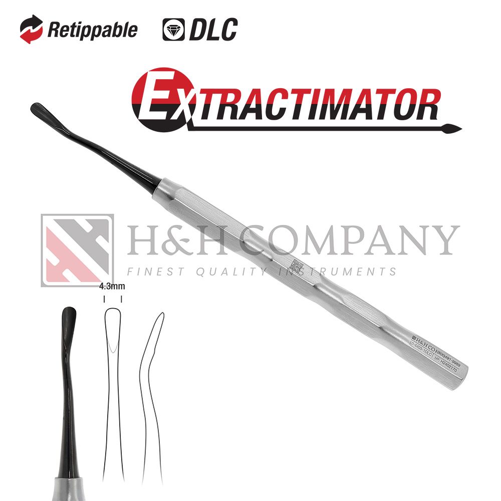 Atraumatic Extractimator #3L, Distal, DLC