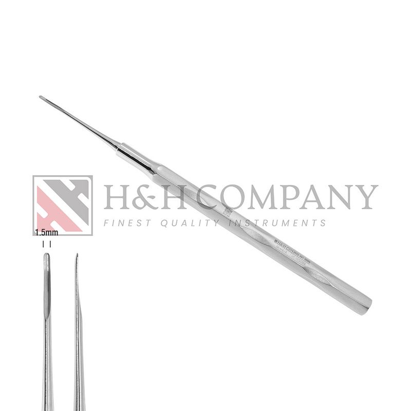 Atraumatic Elevator 1.5mm, Straight, Narrow, Handform Handle