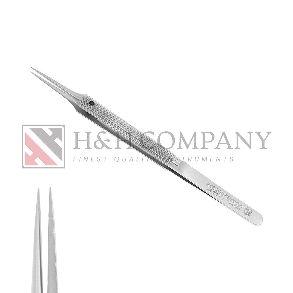 Suture Pliers Micro Surgical, Smooth, Straight, Round Handle, 6&quot;