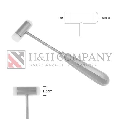 MALLET-SMALL S/STEEL W/DELRIN