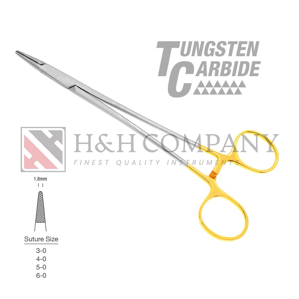 NEEDLE HOLDER - CRILE-WOOD 7&quot;