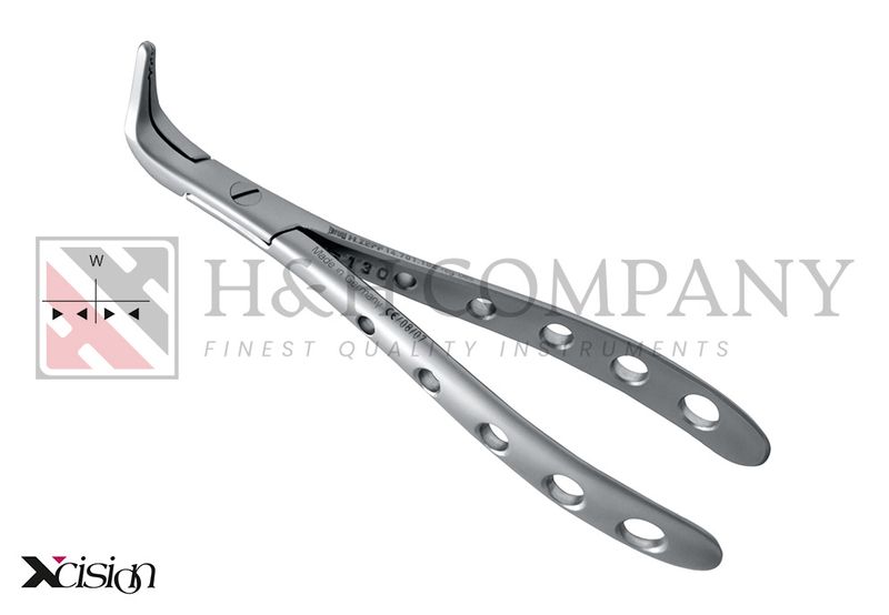 EXTRACTING/ROOT- AND SPLINTER FORCEPS FOR THE LOWER JAW, SEQUESTER,
