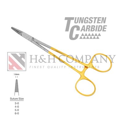 NEEDLE HOLDER - CRILE-WOOD-6"- LEFT HAND NEEDLE HOLDER - CRILE-WOOD-6"- LEFT HAND