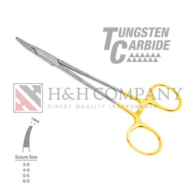 NEEDLE HOLDER - CRILE-WOOD-6&quot;-CRV