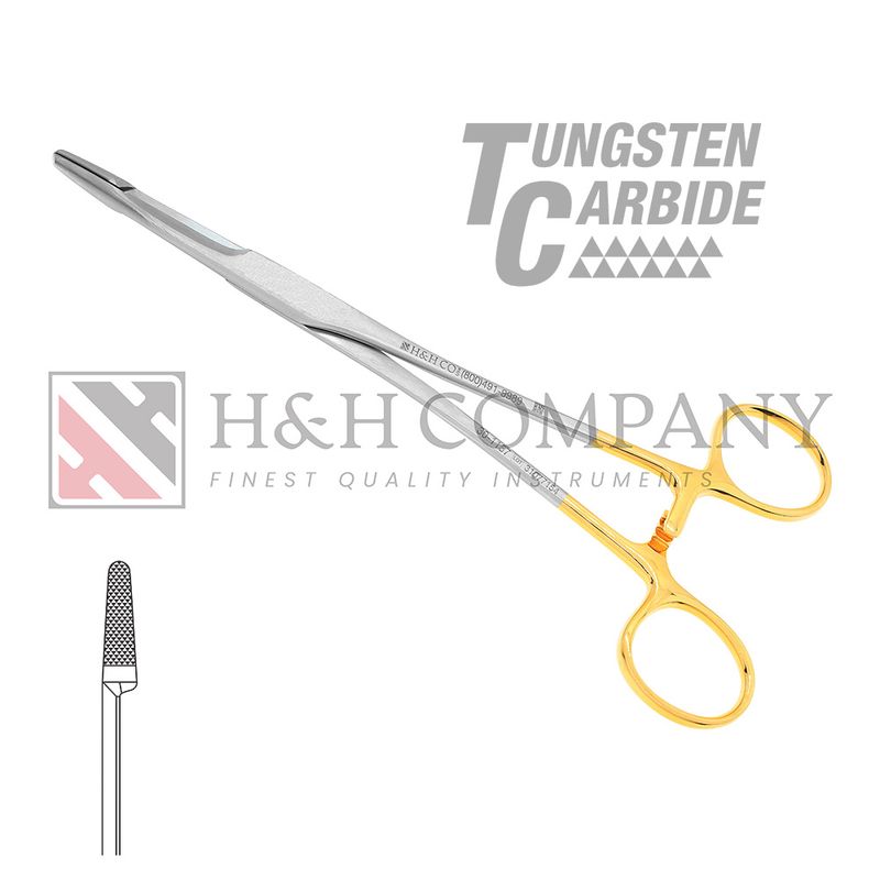 NEEDLE HOLDER OLSEN-HEGAR 7 1/4" TC