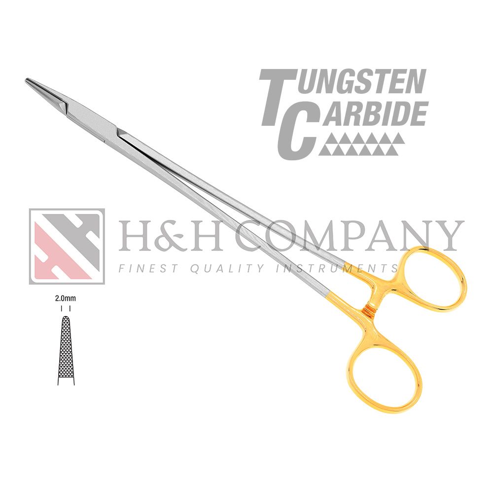 NEEDLE HOLDER - CRILE-WOOD-8&quot;