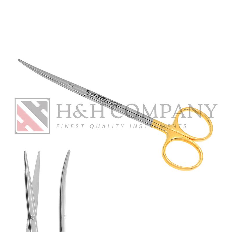 SCISSORS PAR STYLE TC, VERY DELICATE, 5 3/4" CURVED