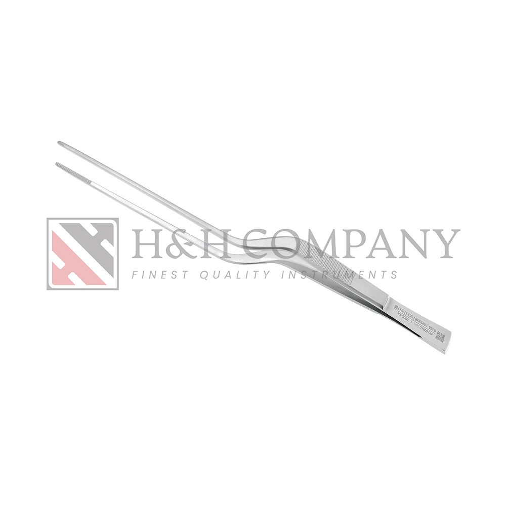 TISSUE FORCEPS - TAYLOR CUSING - 7&quot; - SERRATED - BAYONET WITH DISSECTOR END