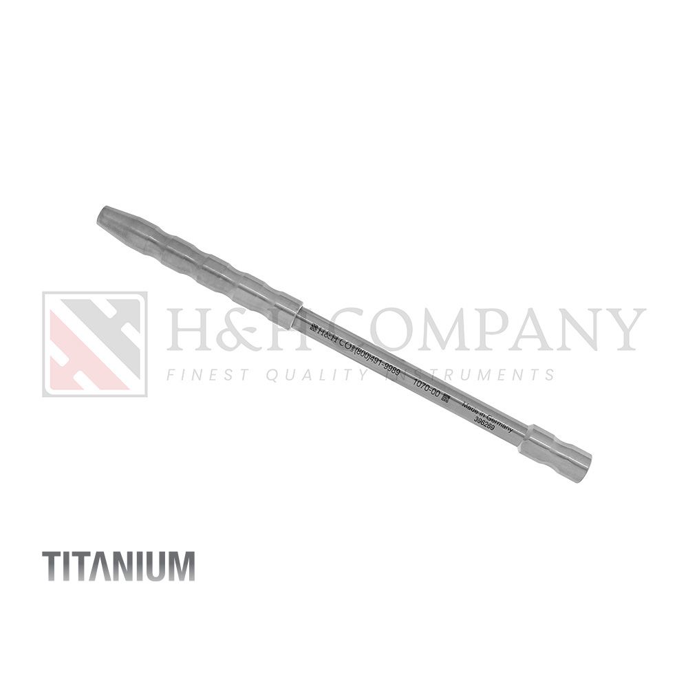 Microblade Handle, Titanium, SWORD Design, 13CM