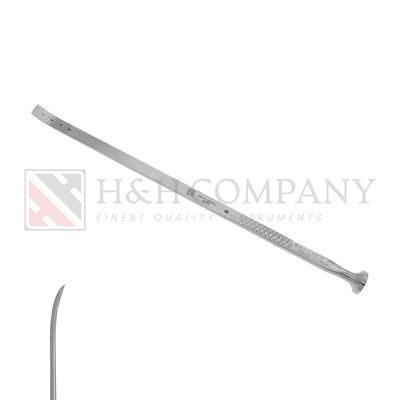 Osteotome Epker, 6mm, Slight Curve, 18cm Osteotome Epker, 6mm, Slight Curve, 18cm