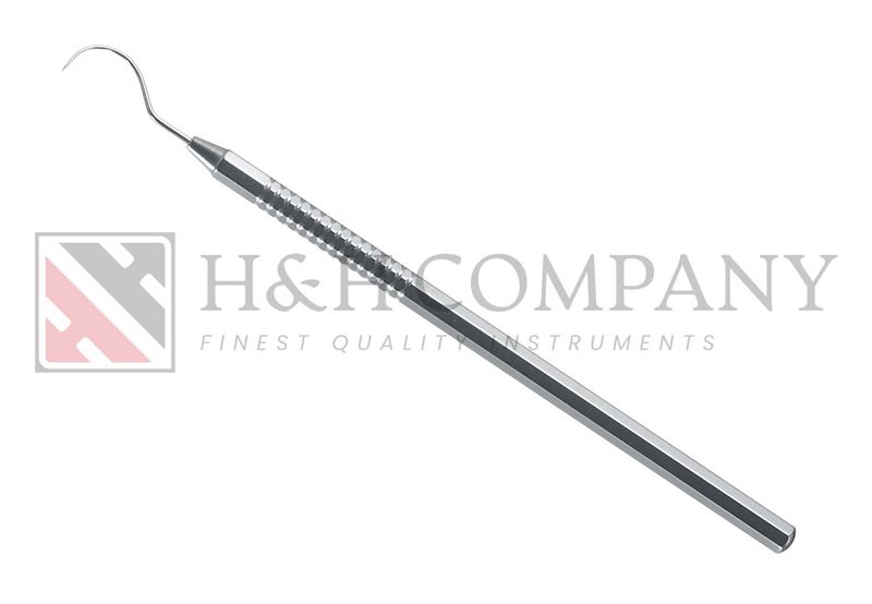 EXPLORER OPERATIVE, OCTAGONAL, FIG-23, STAINLESS TIP, SINGLE ENDED