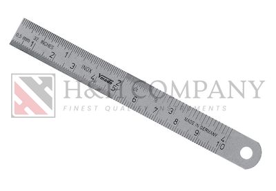 RULER LENGTH 100MM (TAPE, MEASURING, RULERS AND CALIPERS)