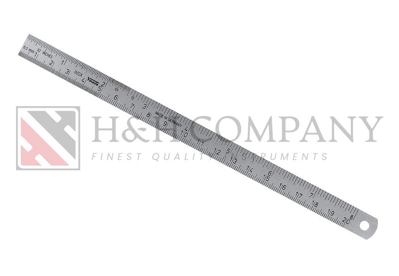 METAL RULER  20 CM (TAPE, MEASURING, RULERS AND CALIPERS)