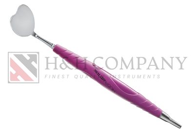 MOUTH MIRROR WITH RETRACTOR, SIZE 2  27MM STERILIZABLE