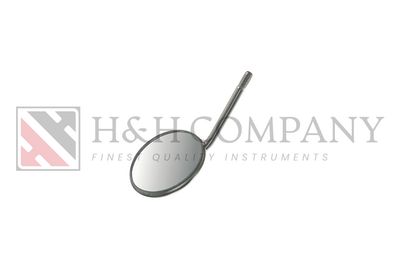 MOUTH MIRROR, PLANE, (SIZE 4) Ø 22 MM SIMPLE -THREAD, STAINLESS
