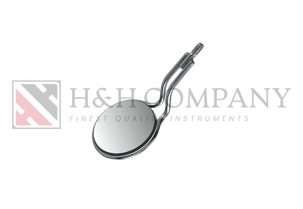 MOUTH MIRROR WITH LIP RETRACTOR, TITANIUM, PLANE, Ø 22 MM QTY 12