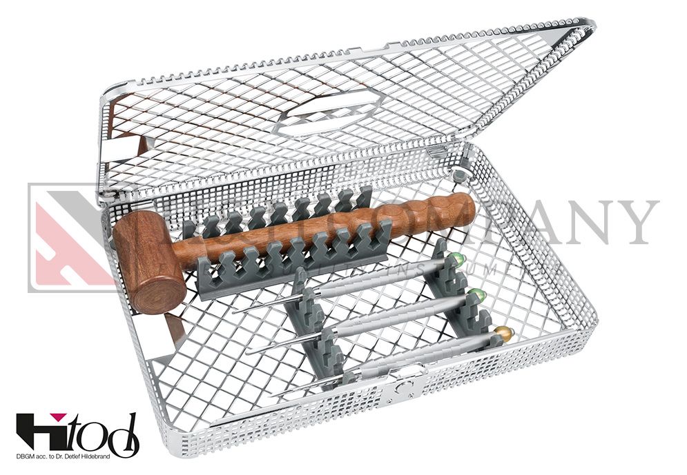 H-TOOL KIT BY DR. HILDEBRAND, ORGANIZED IN A WASHBASKET