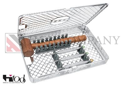 H-TOOL KIT BY DR. HILDEBRAND, ORGANIZED IN A WASHBASKET