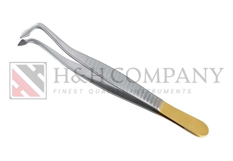 PLIERS, OPERATIVE UNIVERSAL TWEEZERS 14CM TC INSERT