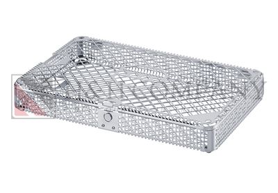 TRAY, WASH BASKET WITH LID AND PRESS BUTTON, 275X178X37 MM