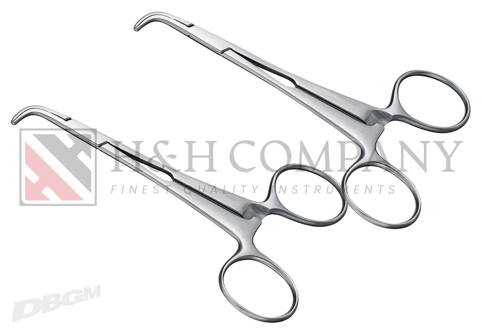 PLIERS OPERATIVE, 1 PAIR OF STRIP HOLDING FORCEPS, 12 CM