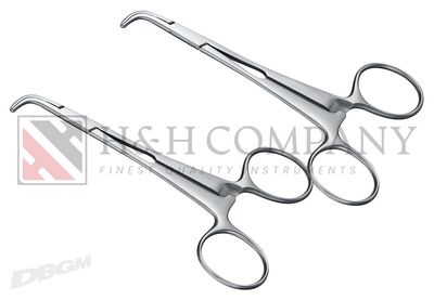 PLIERS OPERATIVE, 1 PAIR OF STRIP HOLDING FORCEPS, 12 CM