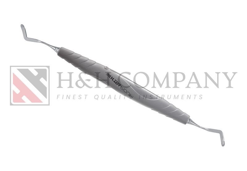 CORD PACKER, BUCCAL - LINGUAL, MICRO SERRATED, GREY BIONIK