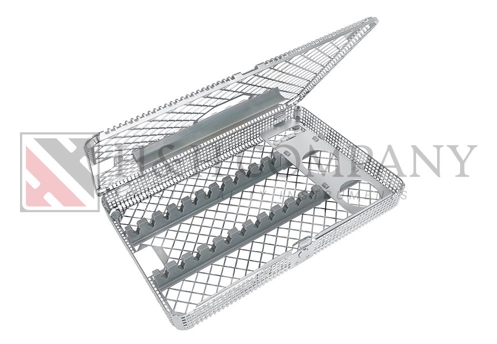 WASH BASKET 1/1 WITH UNIVERSAL INSTR. SUPPORTS