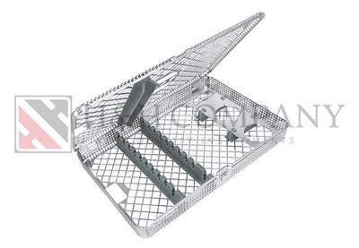 TRAY, SURGICAL, INSTRUMENT WASH BASKET WITH INDIVIDUAL