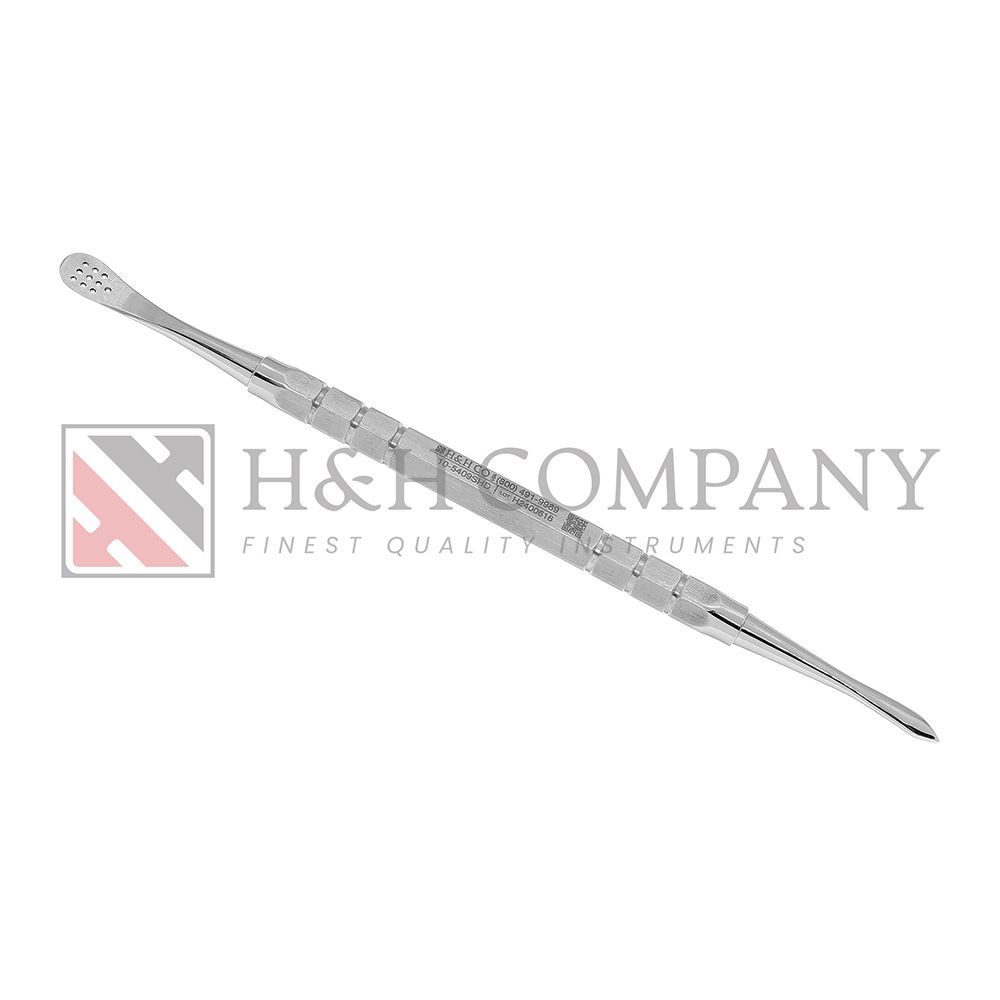 Molt #9 Shapiro Periosteal Elevator, With 10 Holes in Paddle Tip