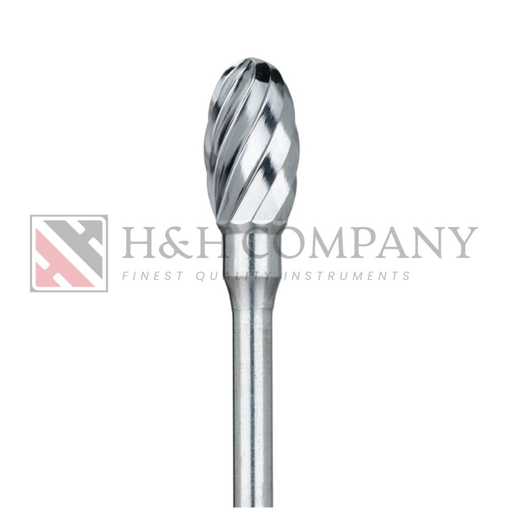 Carbide, Egg, 5.5mm For smoothing bone 1PK