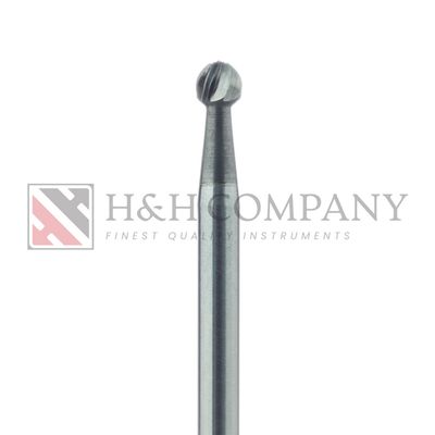 Round Operative Carbide Bur, US#10, 2.7mm Ø, HP 5PK