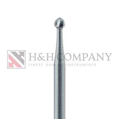 Round Operative Carbide Bur, US#8, 2.3mm Ø, HP 5PK