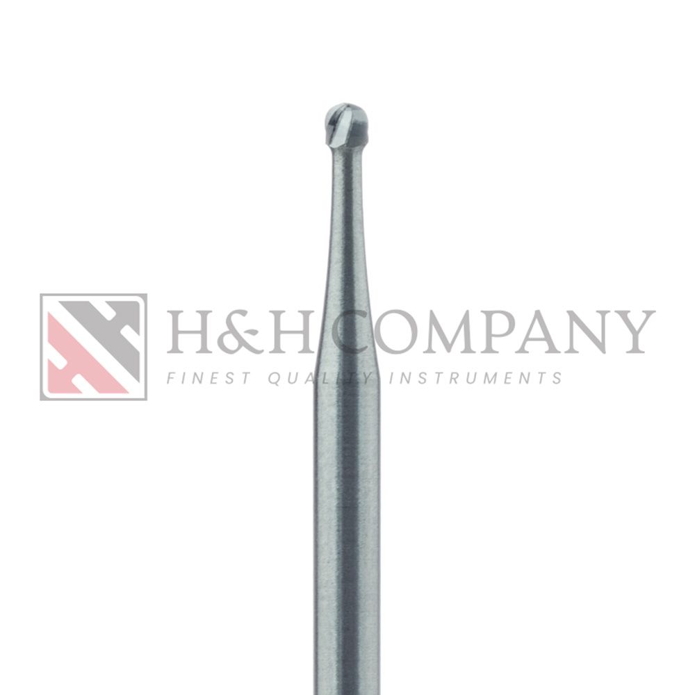 Round Operative Carbide Bur, US#5, 1.6mm Ø, HP 5PK