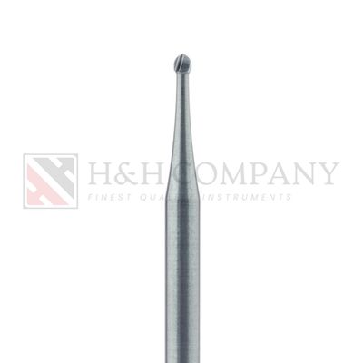 Round Operative Carbide Bur, US#3, 1.2mm Ø, HP 5PK