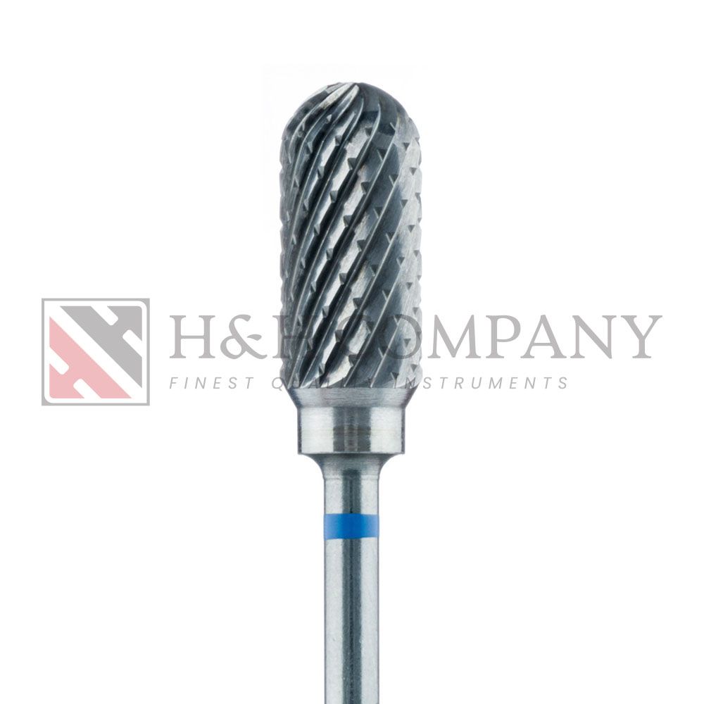Carbide Cutter, Medium, Cross Cut, Barrel, 6.0mm, HP 1PK