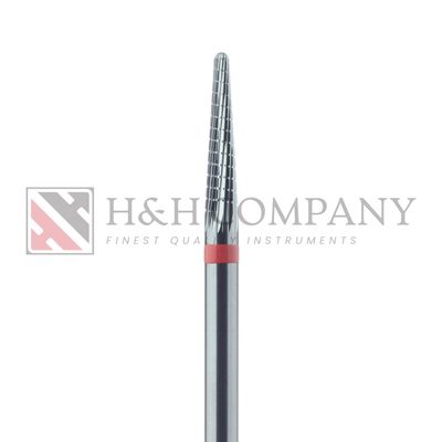 Carbide Cutter, Fine, Q-Cut, Tapered, Round End, 2.3mm, HP 1PK