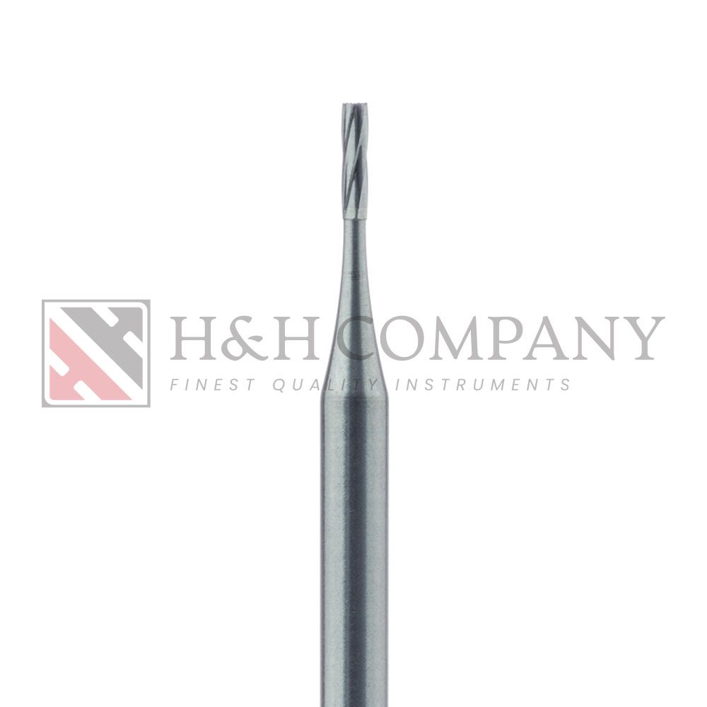 Operative Carbide Bur, Straight Fissure, US#56, 0.9mm, HP 5PK