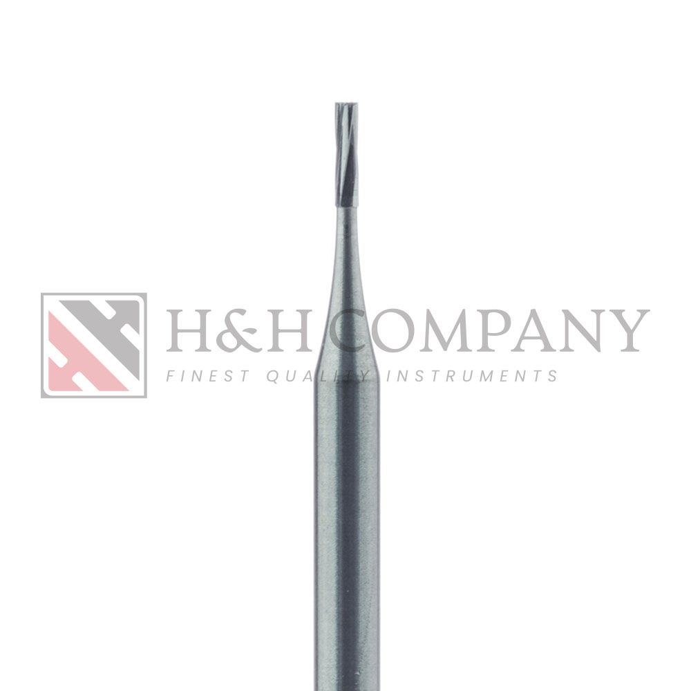 Operative Carbide Bur, Straight Fissure, 0.8mm, HP 5PK