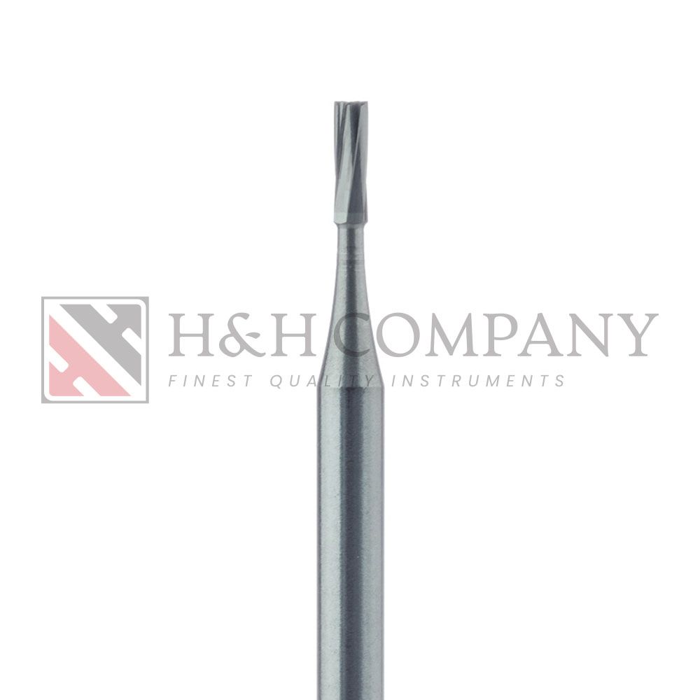 Operative Carbide Bur, Straight Fissure, US#58, 1.2mm, HP 5PK