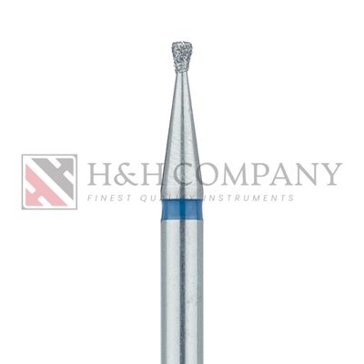Inverted Cone Diamond Bur, 1.2mm Ø, Medium, HP 5PK