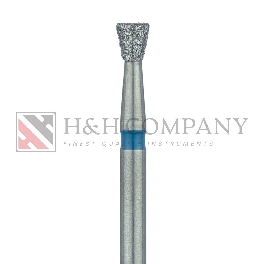 Inverted Cone Diamond Bur, 2.1mm Ø, Medium, HP 5PK