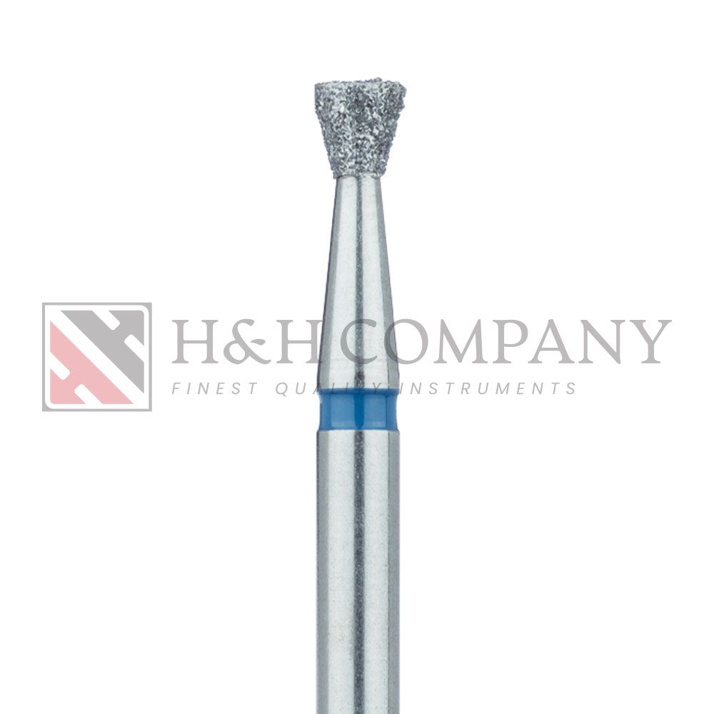 Inverted Cone Diamond Bur, 2.7mm Ø, Medium, HP 5PK